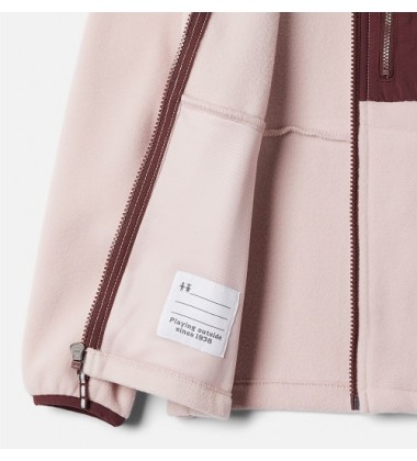 Columbia flisinis džemperis FAST TREK III Fleece Full Zip. Spalva šviesiai rožinė / bordinė